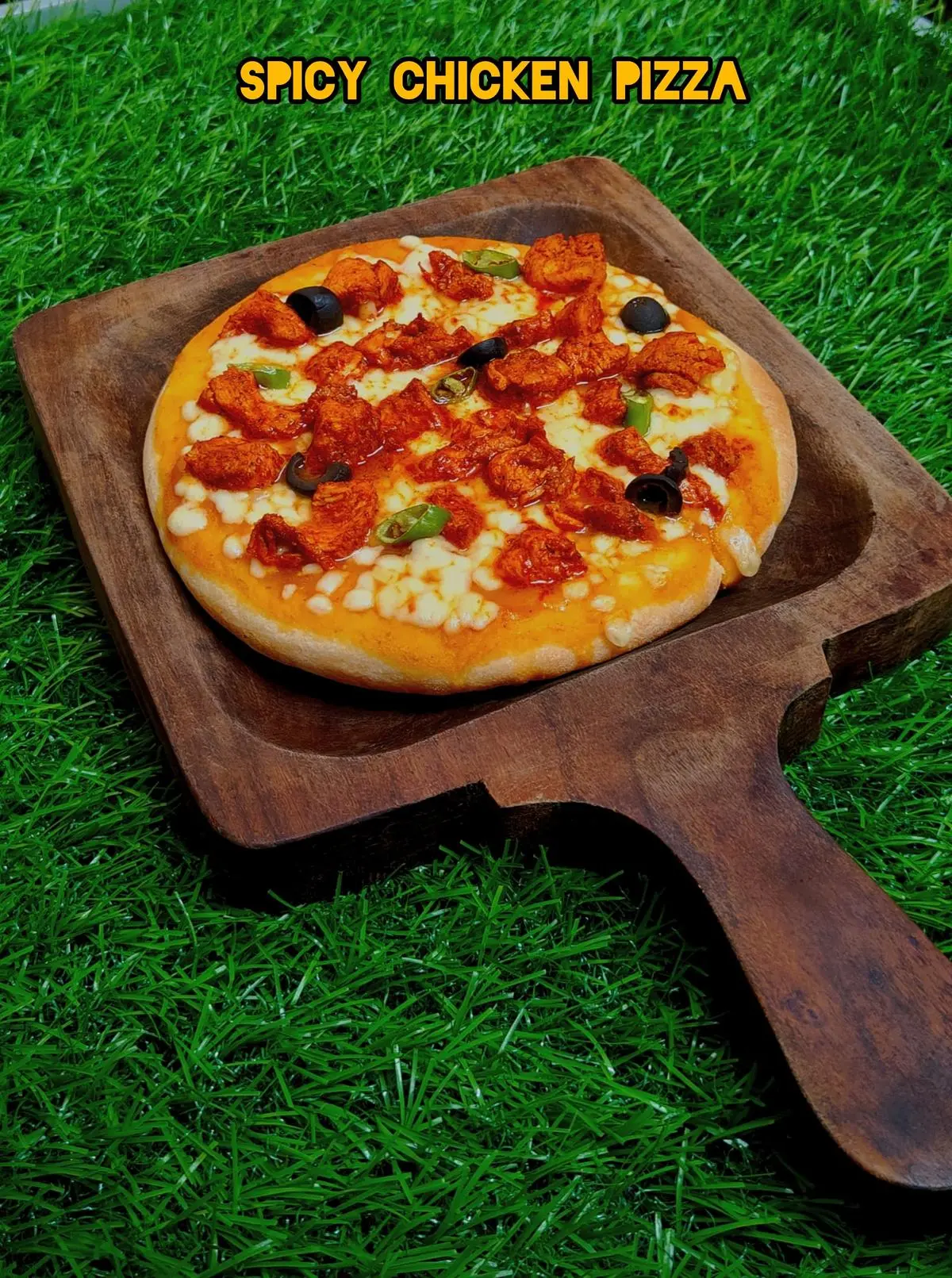 Spicy Chicken Pizza